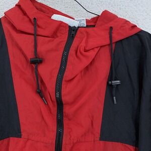 Vintage Marlboro Adventure Team Jacket Mens Large Nylon Windbreaker Hooded 90s